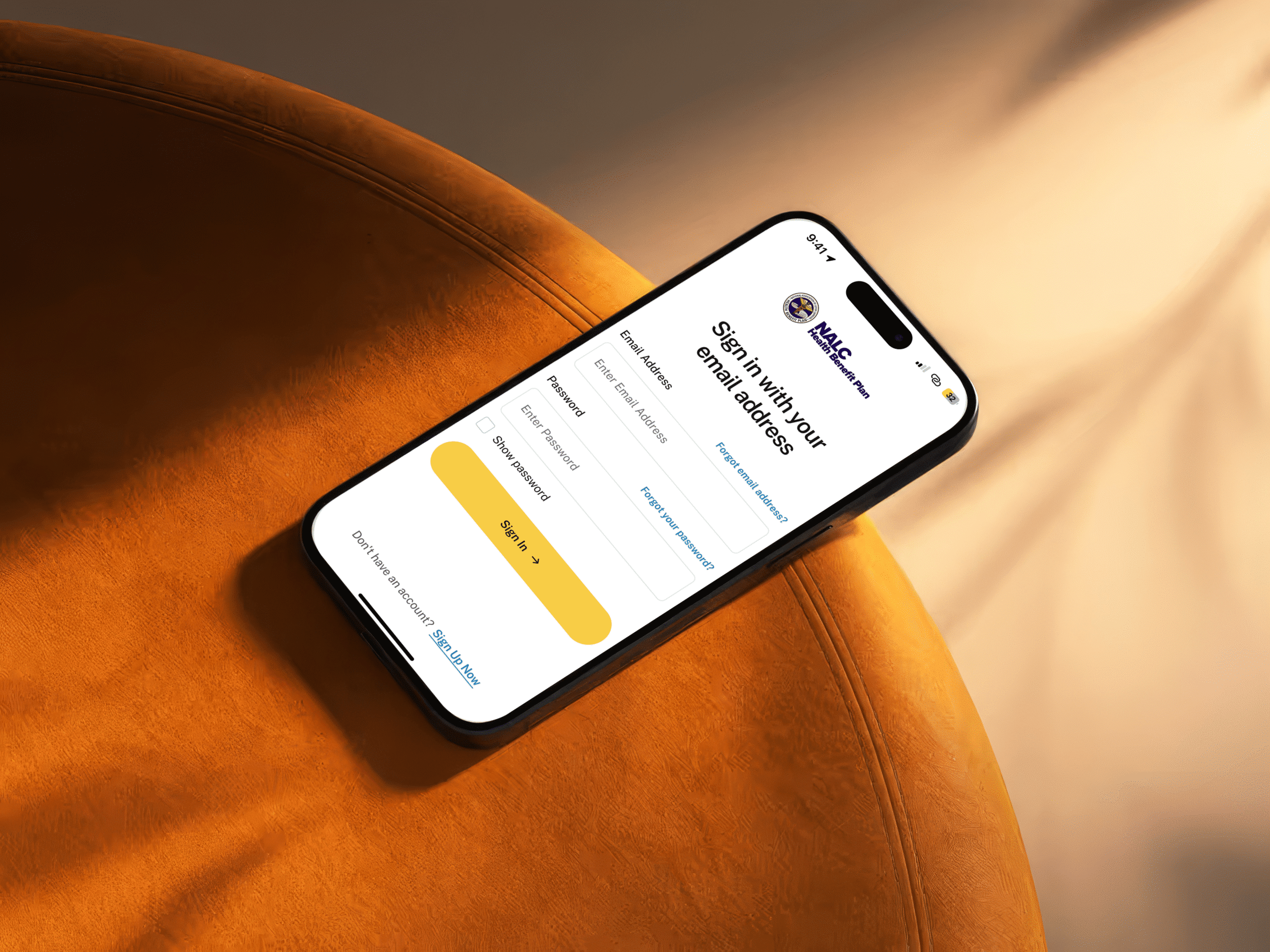 Log in to Member Portal
